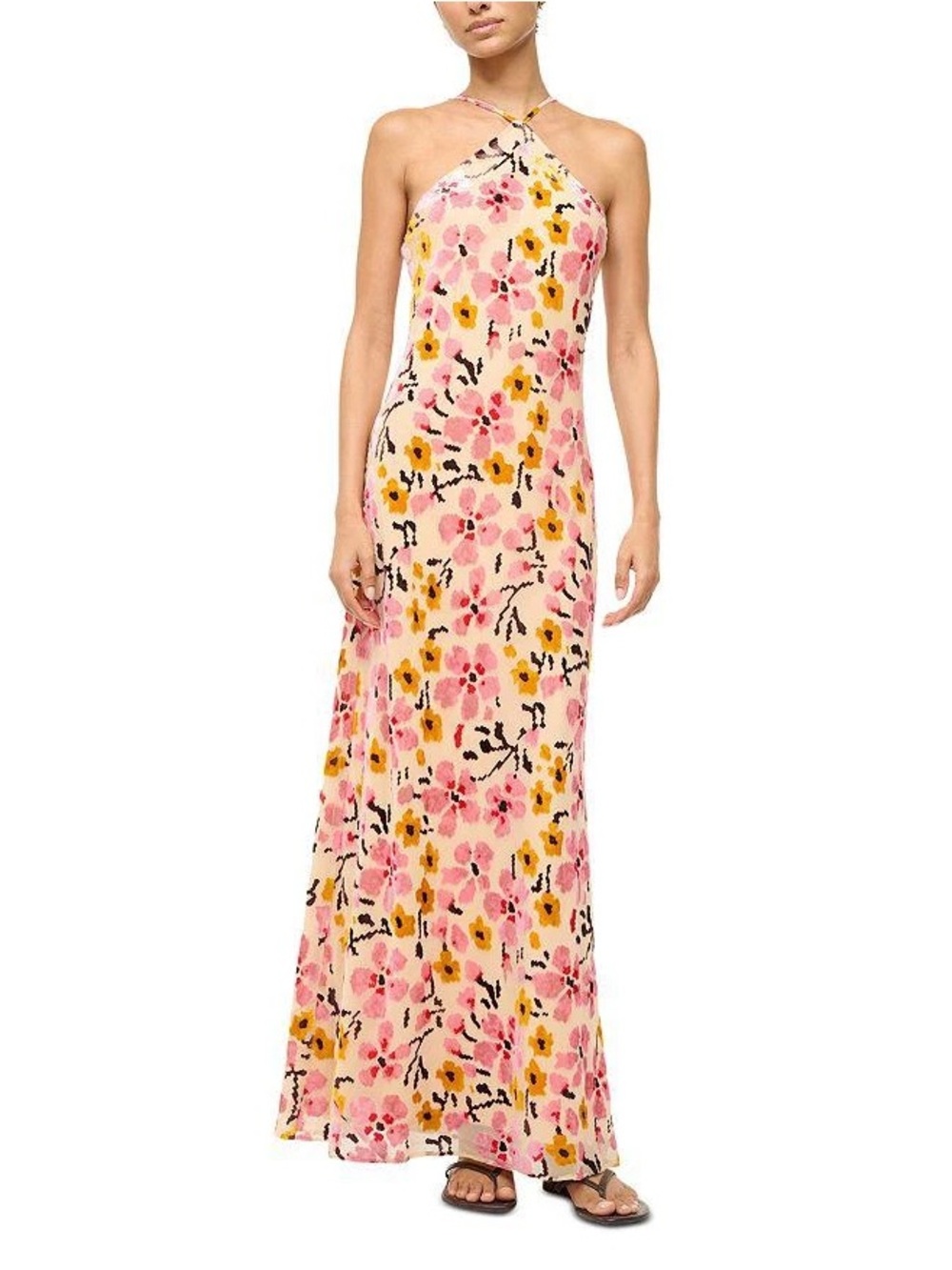Staud maxi dress size 4 in good condition